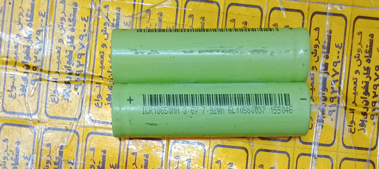 باتری لیتیومی ICR18650NH استوک