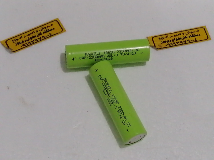 باتری لیتیوم یون szns 18650 استوک